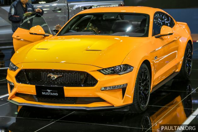 KLIMS18: 2019 Ford Mustang facelift previewed – 5.0L GT and 2.3L EcoBoost to go on sale next year