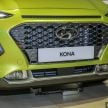 KLIMS18: Hyundai Kona Electric, 1.6 Turbo on show – ICE version set for Q2 2019 Malaysian debut