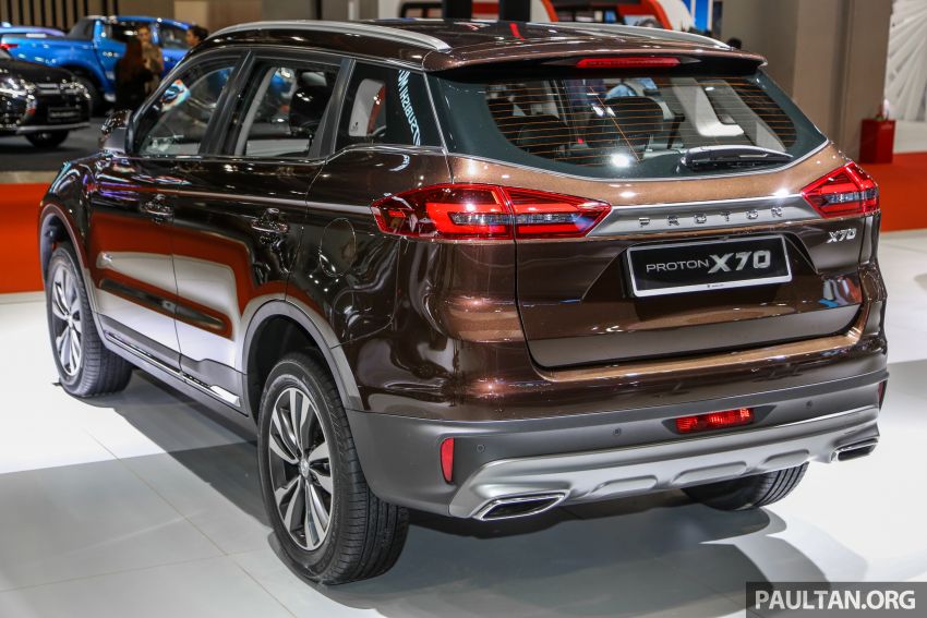 KLIMS18: Proton X70 SUV full preview, inside and out 891572