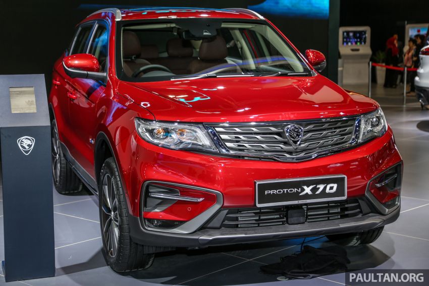 KLIMS18: Proton X70 SUV full preview, inside and out 891595