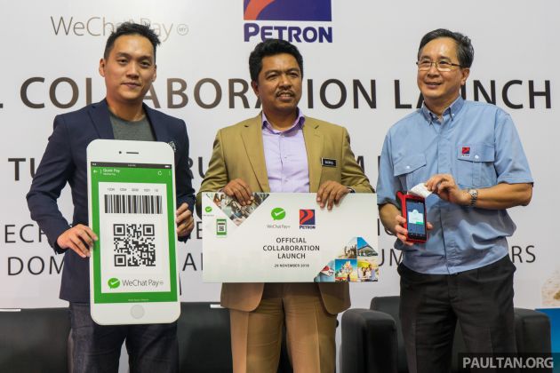 Petron launches cashless payment via WeChat Pay