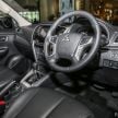 2019 Mitsubishi Triton in Adventure trim – Malaysian-spec interior revealed; Forward Collision Mitigation