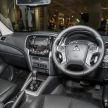 2019 Mitsubishi Triton in Adventure trim – Malaysian-spec interior revealed; Forward Collision Mitigation