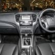 2019 Mitsubishi Triton in Adventure trim – Malaysian-spec interior revealed; Forward Collision Mitigation