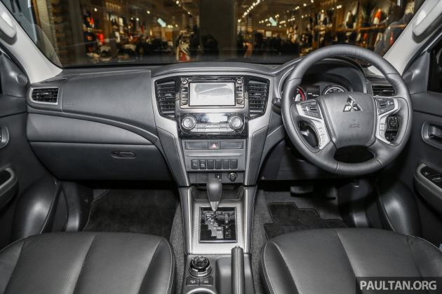 2019 Mitsubishi Triton in Adventure trim – Malaysian-spec interior revealed; Forward Collision Mitigation