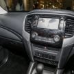 2019 Mitsubishi Triton in Adventure trim – Malaysian-spec interior revealed; Forward Collision Mitigation
