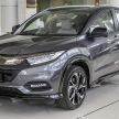 Honda HR-V facelift launched in Malaysia – four variants, including Hybrid, from RM109k to RM125k