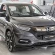 Honda HR-V facelift launched in Malaysia – four variants, including Hybrid, from RM109k to RM125k