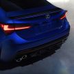 Lexus RC F facelift revealed with new Track Edition