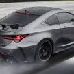 Lexus RC F facelift revealed with new Track Edition