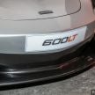 McLaren 600LT previewed in Malaysia – 600 PS 3.8L biturbo V8, 0-100 km/h in 2.9 secs, RM998k before tax