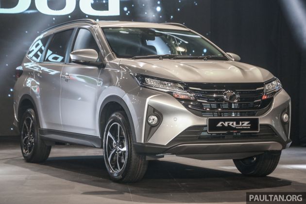 Perodua Aruz dilancar – dua varian, tujuh tempat duduk, 1.5L, ASA 2.0, harga RM72,900 dan RM77,900