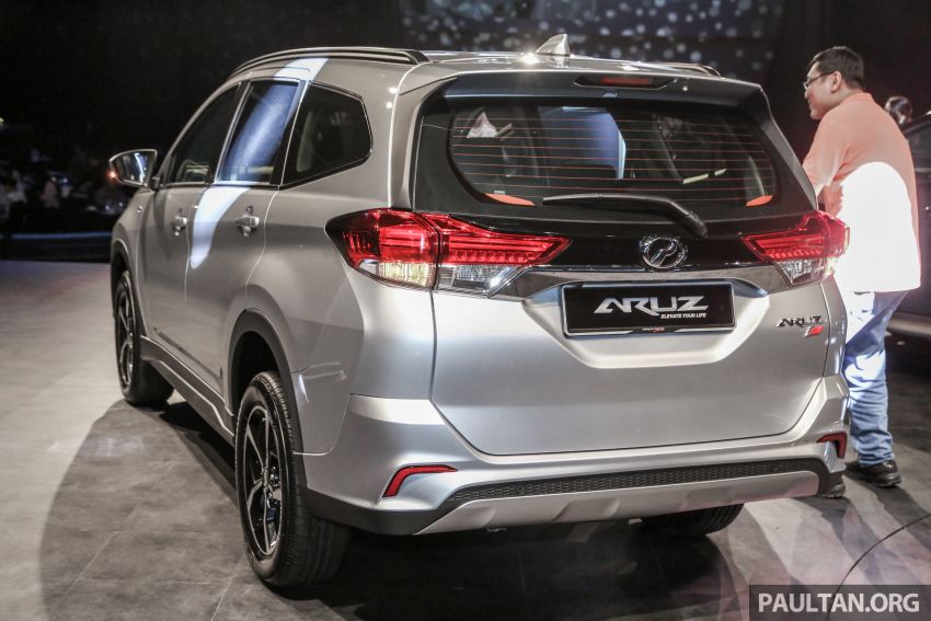 2019 Perodua Aruz SUV launched in Malaysia – seven seats; ASA 2.0; two variants; RM72,900 and RM77,900 911307