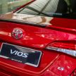 2019 Toyota Vios launched in Malaysia: RM77k-RM87k