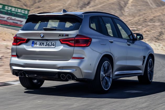 F97 BMW X3 M, F98 X4 M revealed with up to 510 hp