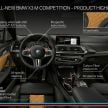 F97 BMW X3 M, F98 X4 M revealed with up to 510 hp