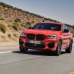 F97 BMW X3 M, F98 X4 M revealed with up to 510 hp