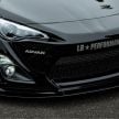 Toyota 86 and Subaru BRZ get the Liberty Walk touch