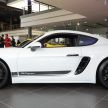 Porsche 718 Cayman SportDesign – 15 units, RM625k
