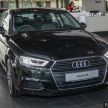 Audi A3 Sedan facelift in M’sia – 1.4 TFSI from RM240k