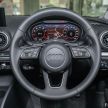 Audi A3 Sedan facelift in M’sia – 1.4 TFSI from RM240k