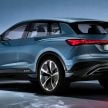 Audi Q4 e-tron concept debuts – 450 km driving range!