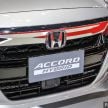 QUICK LOOK: 2020 Honda Accord 1.5L VTEC Turbo and 2.0L i-MMD Sport Hybrid in Thailand – fr RM216k