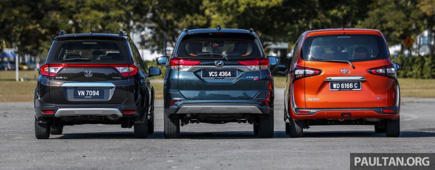 Driven Web Series 2019: affordable seven-seaters – new Perodua Aruz vs Honda BR-V vs Toyota Sienta 928583