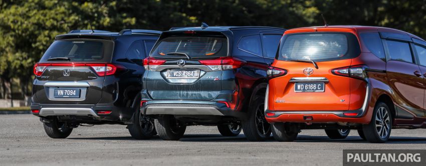 Driven Web Series 2019: affordable seven-seaters – new Perodua Aruz vs Honda BR-V vs Toyota Sienta 928587