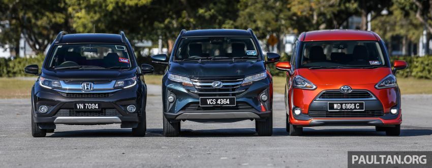 Driven Web Series 2019: affordable seven-seaters – new Perodua Aruz vs Honda BR-V vs Toyota Sienta 928576