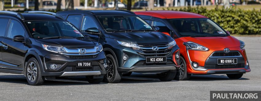 Driven Web Series 2019: affordable seven-seaters – new Perodua Aruz vs Honda BR-V vs Toyota Sienta 928577