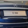 2019 W213 Mercedes-Benz E350 launched in Malaysia – new 48 V M264 engine with EQ Boost, RM399,888