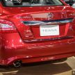 Bangkok 2019: Nissan Teana facelift, the forgotten one