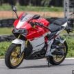 VIDEO: GPX Racing Demon 150GR and 150GN – 150 cc, 14″ wheels, from Thailand, priced from RM9,800