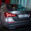 FIRST LOOK: Mercedes-Benz A-Class Sedan in M’sia