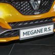 Renault Megane RS 280 Cup rasmi dilancarkan di M’sia – EDC auto dan manual, harga bermula RM280,888