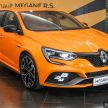 Renault Megane RS 280 Cup rasmi dilancarkan di M’sia – EDC auto dan manual, harga bermula RM280,888