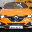 Renault Megane RS 280 Cup rasmi dilancarkan di M’sia – EDC auto dan manual, harga bermula RM280,888