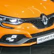 Renault Megane RS 280 Cup rasmi dilancarkan di M’sia – EDC auto dan manual, harga bermula RM280,888
