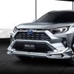 Toyota RAV4 gains TRD and Modellista parts in Japan