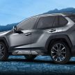 Toyota RAV4 gains TRD and Modellista parts in Japan