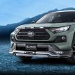 Toyota RAV4 gains TRD and Modellista parts in Japan