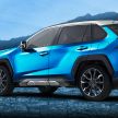 Toyota RAV4 gains TRD and Modellista parts in Japan