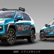 Toyota RAV4 gains TRD and Modellista parts in Japan