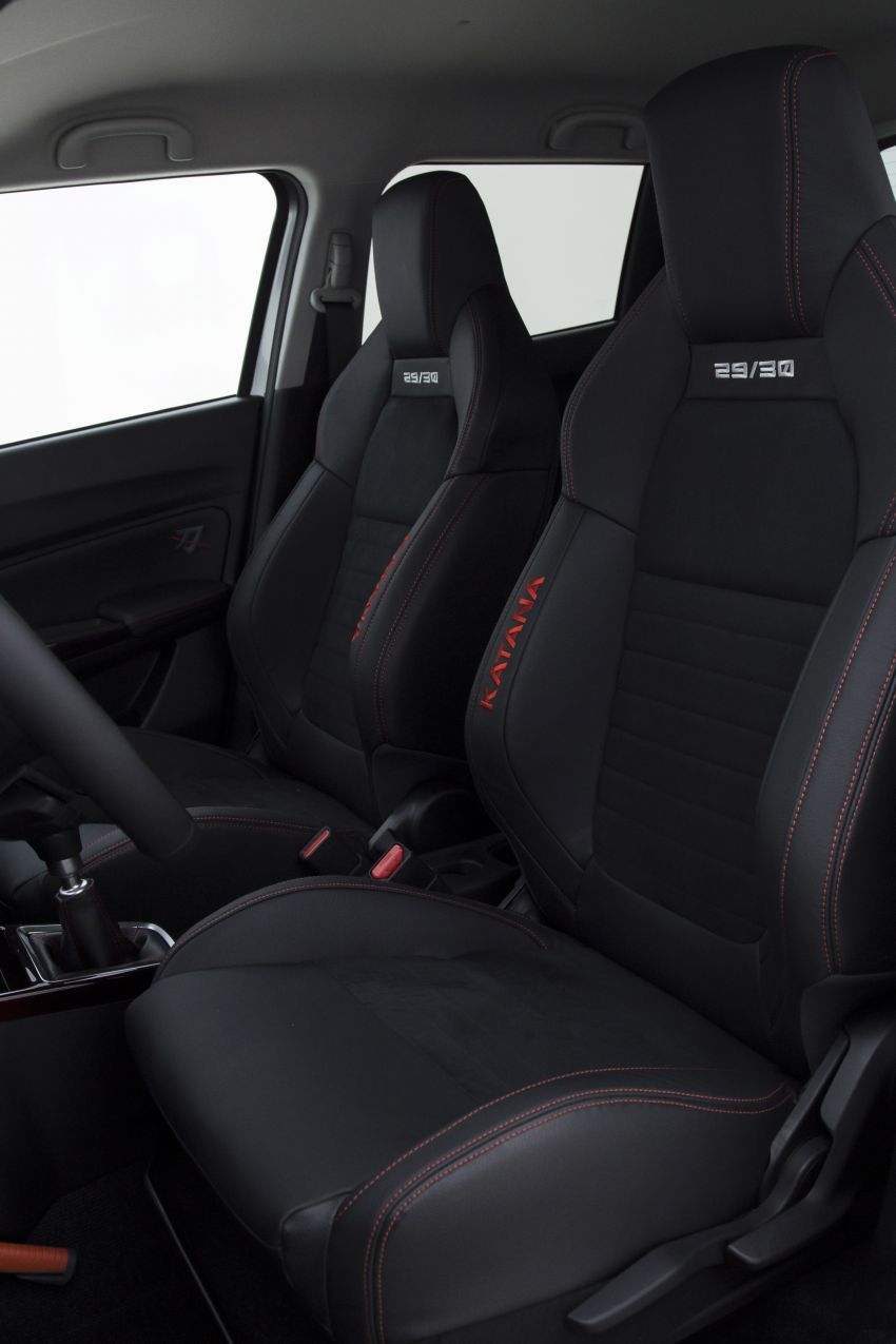 Suzuki Swift Sport Katana debuts – limited to 30 units 957481