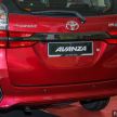 2019 Toyota Avanza facelift officially launched in Malaysia – 3 variants; blind spot monitor; from RM81k