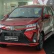 2019 Toyota Avanza facelift officially launched in Malaysia – 3 variants; blind spot monitor; from RM81k