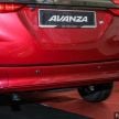 2019 Toyota Avanza facelift officially launched in Malaysia – 3 variants; blind spot monitor; from RM81k