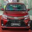 2019 Toyota Avanza facelift officially launched in Malaysia – 3 variants; blind spot monitor; from RM81k
