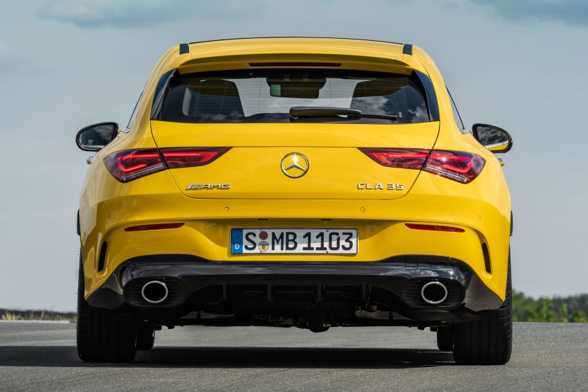 Mercedes-AMG CLA35 4Matic Shooting Brake diperkenalkan – 2.0L pengecas turbo, 306 PS/400 Nm 969333